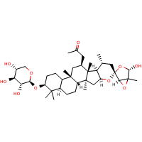 Chemical structure of Actein , CAS 18642-44-9, AChemBlock U106272