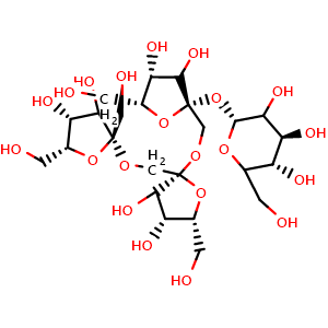 Chemical structure of Nystose , CAS 13133-07-8, AChemBlock U106274