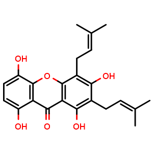 Chemical structure of Gartanin , CAS 33390-42-0, AChemBlock U106280