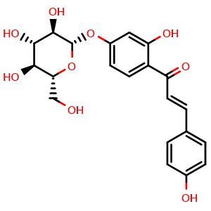 Chemical structure of Neoisoliquiritin , CAS 59122-93-9, AChemBlock U106288