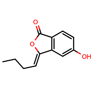 Chemical structure of Senkyunolide C , CAS 91652-78-7, AChemBlock U106292