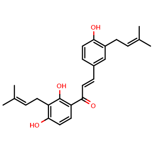 Chemical structure of Kanzonol C , CAS 151135-82-9, AChemBlock U106294