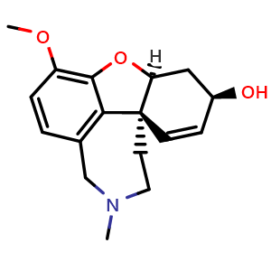 Chemical structure of Galanthamine , CAS 357-70-0, AChemBlock U106305