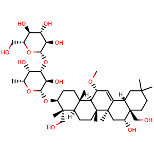Chemical structure of Saikosaponin B4 , CAS 58558-09-1, AChemBlock U106312
