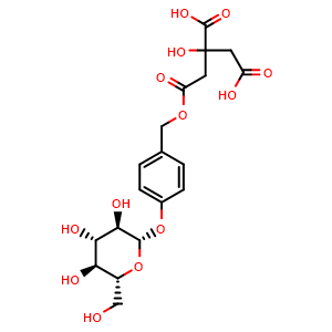Chemical structure of Parishin E , CAS 952068-57-4, AChemBlock U106324