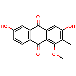 Chemical structure of Rubianthraquinone , CAS 644967-44-2, AChemBlock U106329