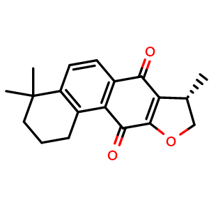 Chemical structure of Isocryptotanshinone , CAS 22550-15-8, AChemBlock U106359