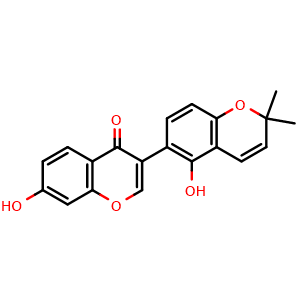 Chemical structure of Glabrone , CAS 60008-02-8, AChemBlock U106382