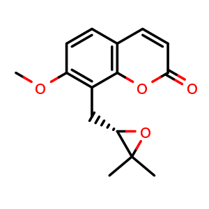 Chemical structure of Meranzin , CAS 23971-42-8, AChemBlock U106385