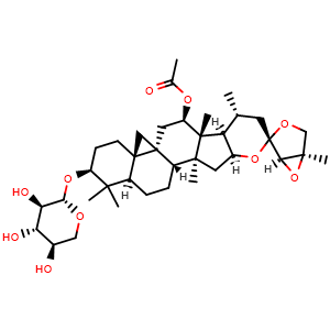 Chemical structure of 27-Deoxyactein , CAS 264624-38-6, AChemBlock U106389