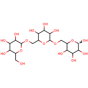 Chemical structure of Manninotriose , CAS 13382-86-0, AChemBlock U106402
