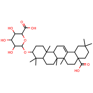 Chemical structure of Calenduloside E , CAS 26020-14-4, AChemBlock U106413