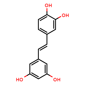 (E)-4-(3,5-dihydroxystyryl)benzene-1,2-diol