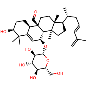 Chemical structure of Kuguaglycoside C , CAS 1041631-93-9, AChemBlock U106427