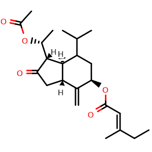 Chemical structure of Tussilagone , CAS 104012-37-5, AChemBlock U106430