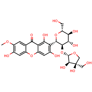 Chemical structure of Polygalaxanthone XI , CAS 857859-82-6, AChemBlock U106436