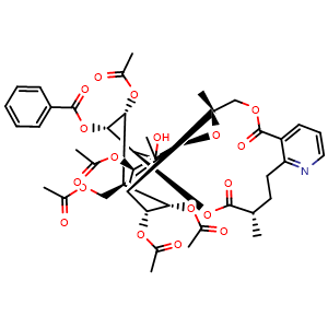 Chemical structure of Wilforine , CAS 11088-09-8, AChemBlock U106454