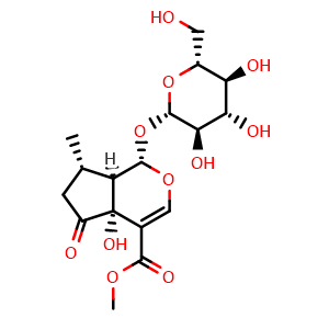 Chemical structure of Hastatoside , CAS 50816-24-5, AChemBlock U106457