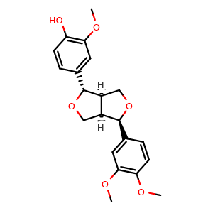 Chemical structure of Phillygenin , CAS 487-39-8, AChemBlock U106467