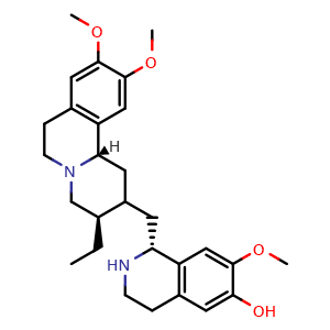 Chemical structure of Cephaeline , CAS 483-17-0, AChemBlock U106475