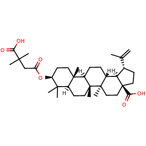 Chemical structure of Bevirimat , CAS 174022-42-5, AChemBlock U106483