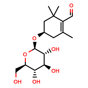 Chemical structure of Picrocrocin , CAS 138-55-6, AChemBlock U106489