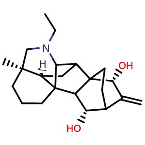 Chemical structure of Bullatine A , CAS 1354-84-3, AChemBlock U106504