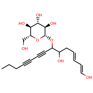 Chemical structure of Lobetyolin , CAS 129277-38-9, AChemBlock U106507