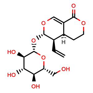 Chemical structure of Sweroside , CAS 14215-86-2, AChemBlock U106514