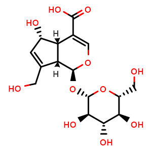 Chemical structure of Deacetylasperulosidic acid , CAS 14259-55-3, AChemBlock U106516