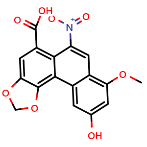 Chemical structure of Aristolochic acid D , CAS 17413-38-6, AChemBlock U106545