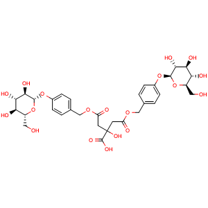 Chemical structure of Parishin C , CAS 174972-80-6, AChemBlock U106548