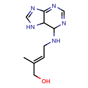 Chemical structure of DL-dihydrozeatin , CAS 23599-75-9, AChemBlock U106549
