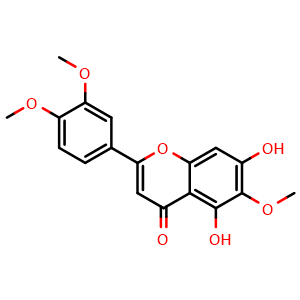 Chemical structure of Eupatilin , CAS 22368-21-4, AChemBlock U106594