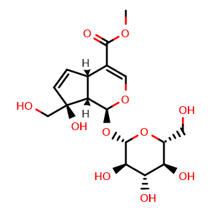 Chemical structure of Gardenoside , CAS 24512-62-7, AChemBlock U106624
