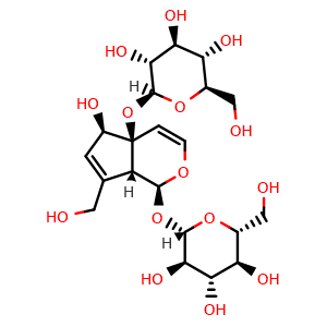 Chemical structure of Melittoside , CAS 19467-03-9, AChemBlock U106658