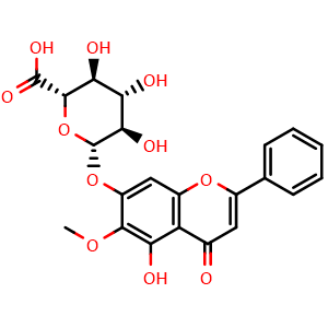 Chemical structure of Oroxyloside , CAS 36948-76-2, AChemBlock U106674
