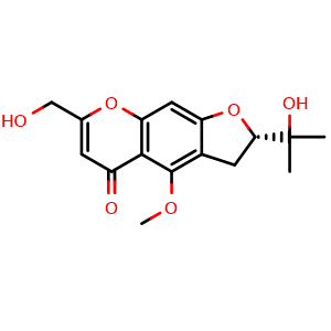 Chemical structure of Cimifugin , CAS 37921-38-3, AChemBlock U106677