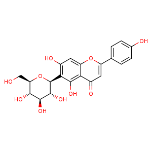 Chemical structure of Isovitexin , CAS 38953-85-4, AChemBlock U106684