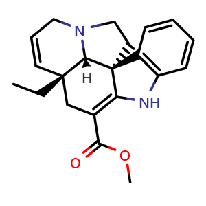 Chemical structure of Tabersonine , CAS 4429-63-4, AChemBlock U106700