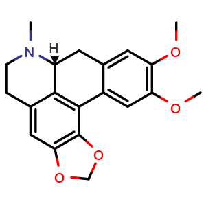 Chemical structure of Dicentrine , CAS 28832-07-7, AChemBlock U106709