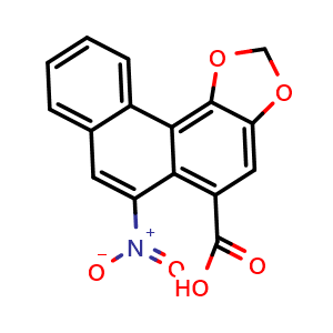 Chemical structure of Aristolochic acid II , CAS 475-80-9, AChemBlock U106716