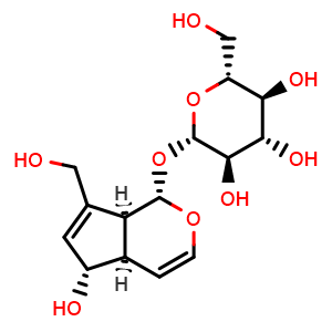 Chemical structure of Aucubin , CAS 479-98-1, AChemBlock U106724