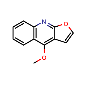 Chemical structure of Dictamnine , CAS 484-29-7, AChemBlock U106741