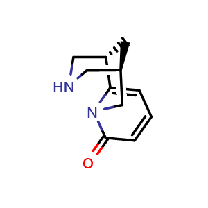 Chemical structure of Cytisine , CAS 485-35-8, AChemBlock U106743