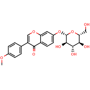 Chemical structure of Ononin , CAS 486-62-4, AChemBlock U106744