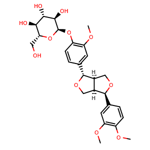 Chemical structure of Phillyrin , CAS 487-41-2, AChemBlock U106747