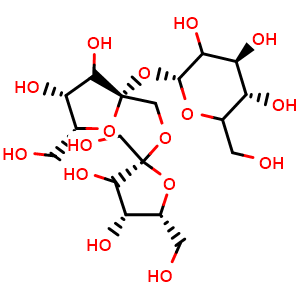 Chemical structure of 1-Kestose , CAS 470-69-9, AChemBlock U106752