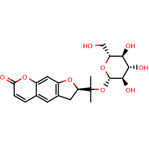 Chemical structure of Nodakenin , CAS 495-31-8, AChemBlock U106755