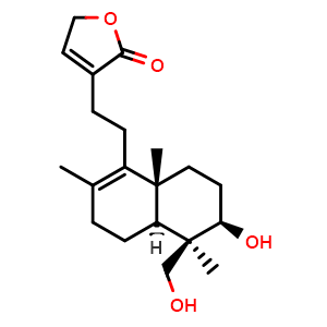Chemical structure of Deoxyandrographolide , CAS 79233-15-1, AChemBlock U106774